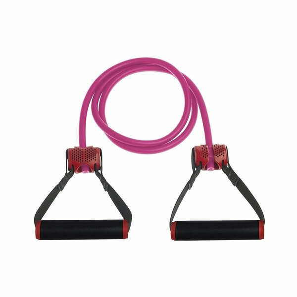 Lifeline First Aid 4 ft. R3 Max Flex Cable Kit, Pink - 30 lbs LLMXFC4-R3